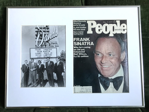 Frank sinatra signed 1976 - frank,