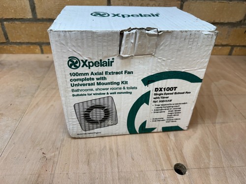 Xpelair dx100t 100mm - dx100t, axial
