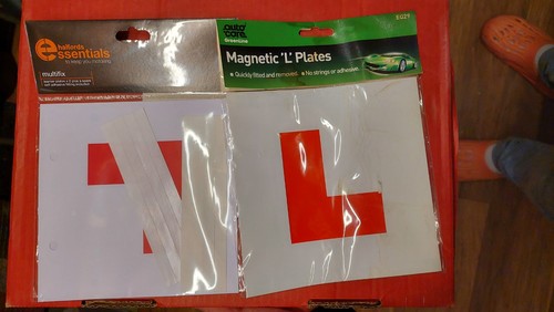 Magnetic plate and stickers - l,