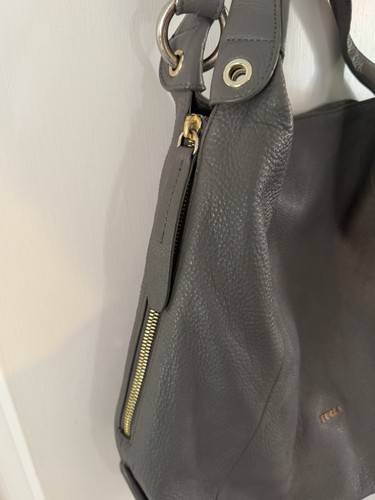 Furla black leather - black,