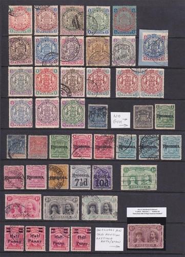 Rhodesia stamps used - rhodesia, mm