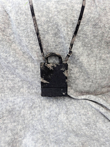 Zara small grey - grey/black, abstract