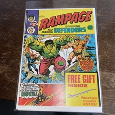 Rampage Comic No 1 Marvel 1977