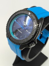 Custom 40mm Black/Blue Black