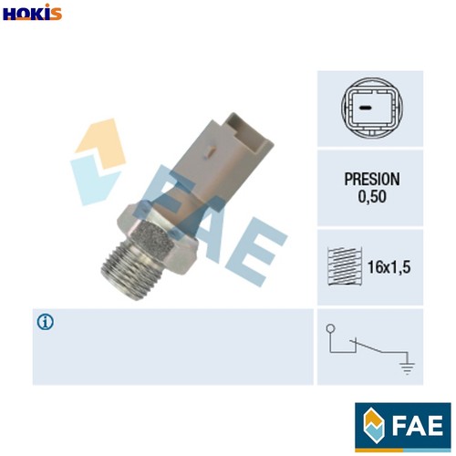 Oil pressure switch 12640 for - oil,
