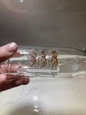 Vintage Hand Blown Glass Ship