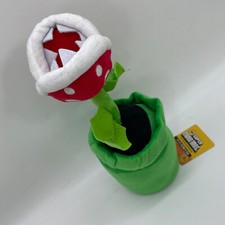 10" Super Mario Bros. Piranha Plant Doll Teddy Stuffed Animal Plush Soft Toy