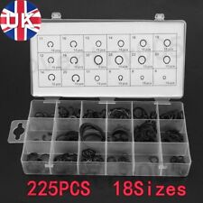 225PCS 18Sizes C-Clips Snap