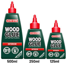 EVO-STIK Wood Glue Fast Setting Formula Interior Extra Strong Adhesive Wood Glue