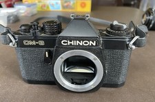 CHINON CM-3 35mm Camera, PW510 power winder. Yashica Yashinon DX 50mm 1:1.4 lens