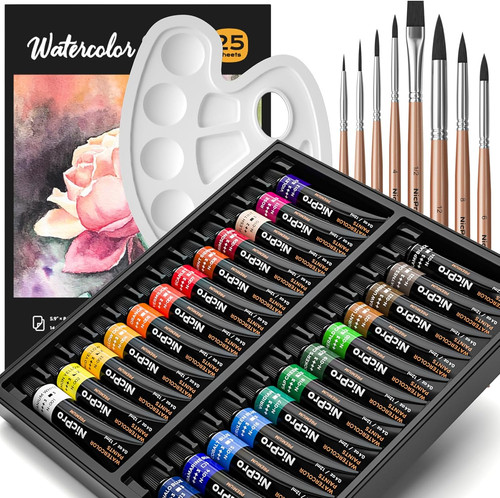 Watercolour paint kit - watercolour,