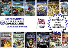 GAMECUBE MEMORY CARD Mario Kart + Super Smash Bros Melee 10 GAMES FULLY UNLOCKED