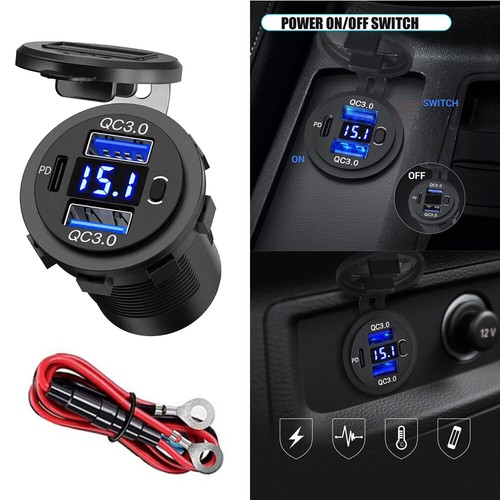 Qc3 usb type pd car - type, c