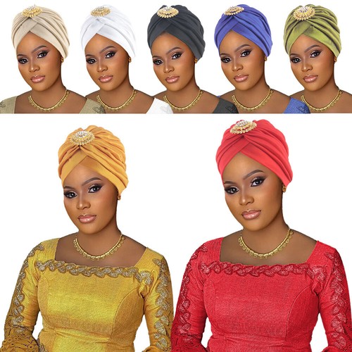 African women pleated - pleated, turban