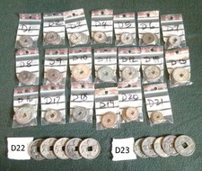 110 Medieval Chinese cash and multiple cash - all attributed - see all pics!