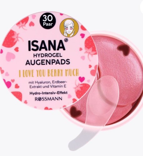 Isana hydrogel eye patches - hydrogel,