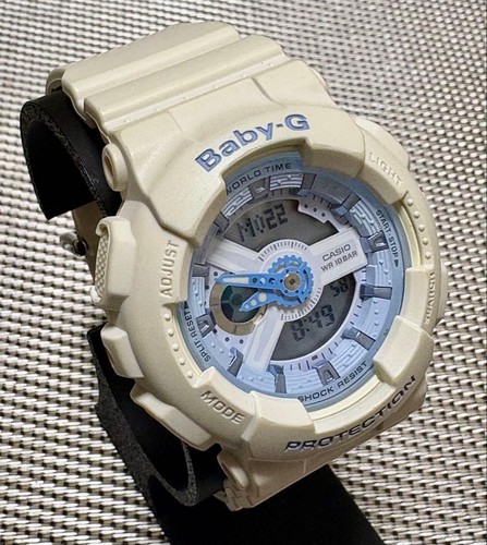 Casio baby 110be white - baby-g, ba-110be