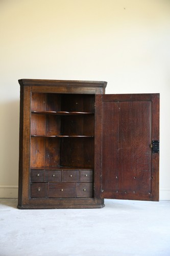 Georgian oak hanging corner - hanging,