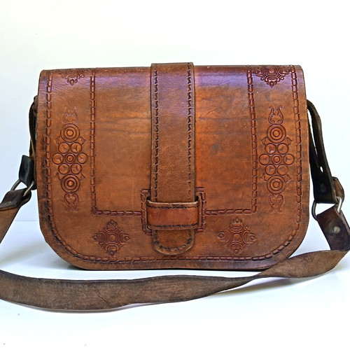 Vintage hand tooled - hand,