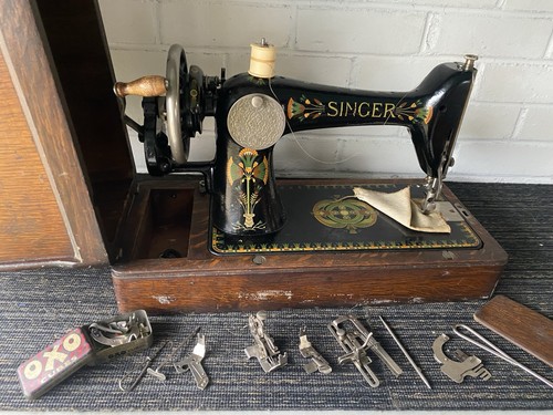 Vintage singer sewing - sewing, machine