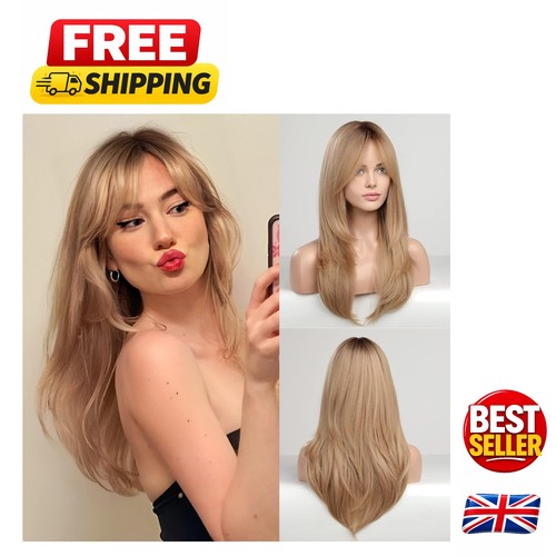 Natural look long blonde - look,