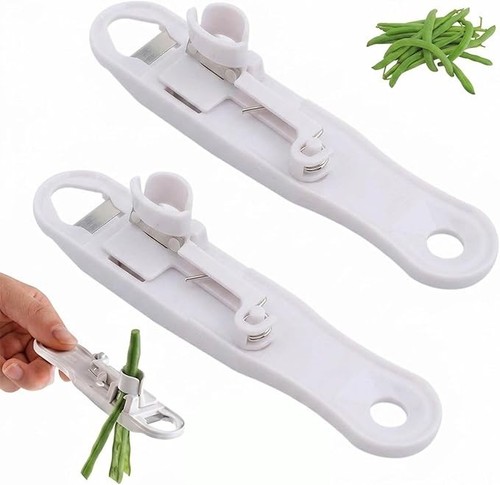 2pcs white bean slicer - 2pcs,