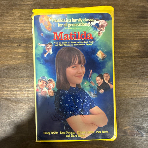 Tristar home video matilda vhs - video,