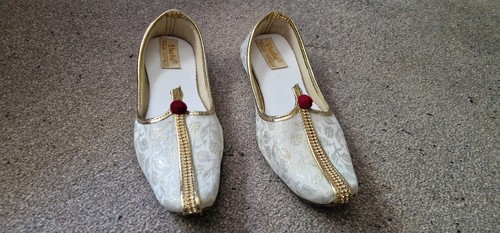 Cream childs jutti - cream,