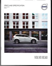 Volvo XC60 Specifications