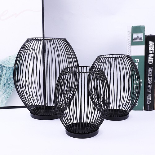 Birdcage shape candle holder - shape,