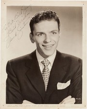FRANK SINATRA - Signed