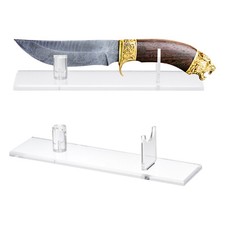 2 Pack Acrylic Knife Display