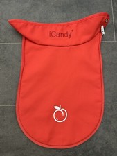 Icandy Peach 1 Main Carrycot Apron In Tomato Red