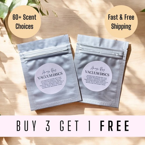 Scented vacuum freshener discs - scented,