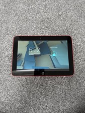 HP Slate 10 HD 10" 16GB Unlocked Red Cheap Android Tablet Good Condition