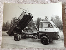 Vintage  Man Truck  Tipper  real photo   .  Free UK Postage