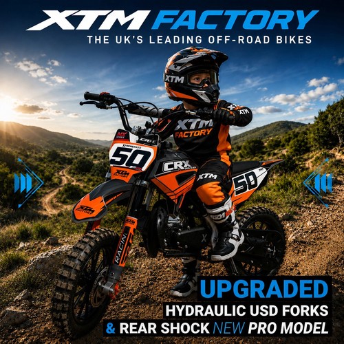 Xtm crx 2026 kids 50cc - xtm,