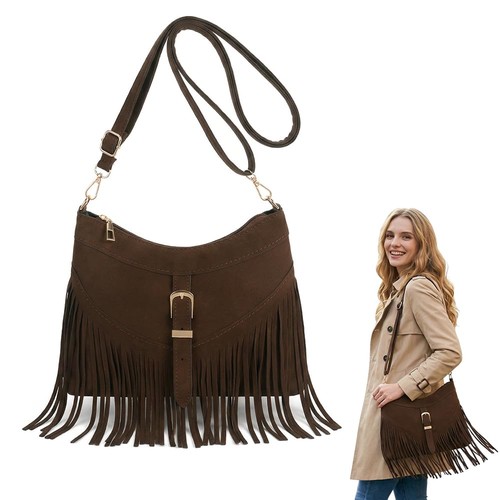 Ladies brown crossbody - ladies,