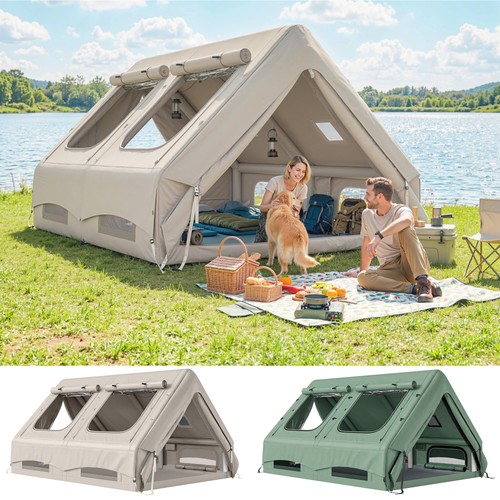 Inflatable camping tent - camping, 4
