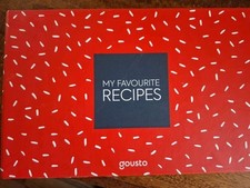 80 Gousto Recipe Cards With Folder 