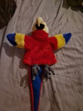 Ravensden Macaw Parrot Hand Puppet