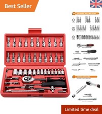 Durable 46-Piece Socket Set