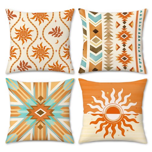Cozzsnuge boho aztec cushion - cozzsnuge,