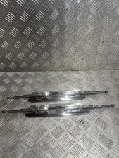 MX5 Chrome 18" Windscreen Wiper Blades Pair Mazda MX-5 Mk3 3.5 3.75 NC 2005>2015