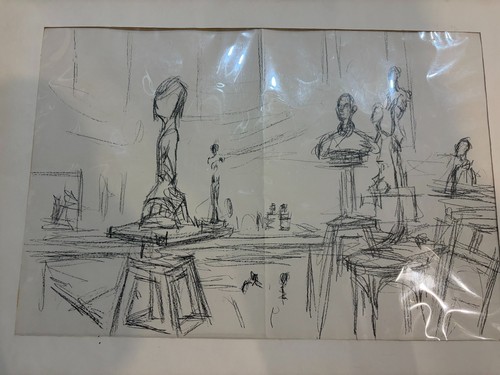 1961 alberto giacometti litho - 1961,