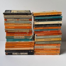 Vintage Penguin books job lot bundle paperbacks orange cover Pelican Classics