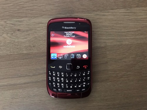 Blackberry curve 9300 - -, red