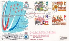 British fairs stamp flown - british, stamp.
