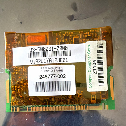 Compaq evo modem mini pci - compaq,