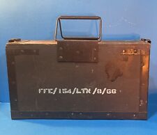 VINTAGE AMMO CRATE 1960'S WOODEN - MAN CAVE [SEE PHOTOGRAPHS]